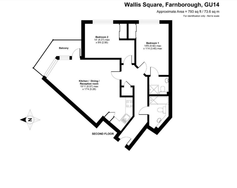 Luxury Apartments - Wallis Square, Farnborough ファーンバラ エクステリア 写真